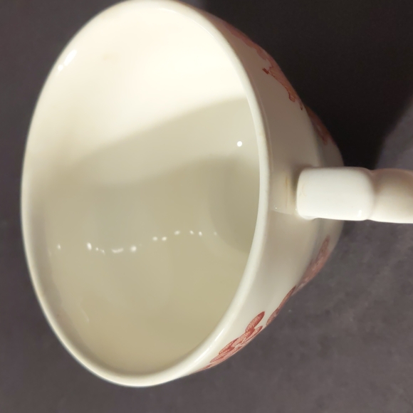 Vintage Churchill Rosa Red Willow orphan coffee cup England - Picture 4 of 5